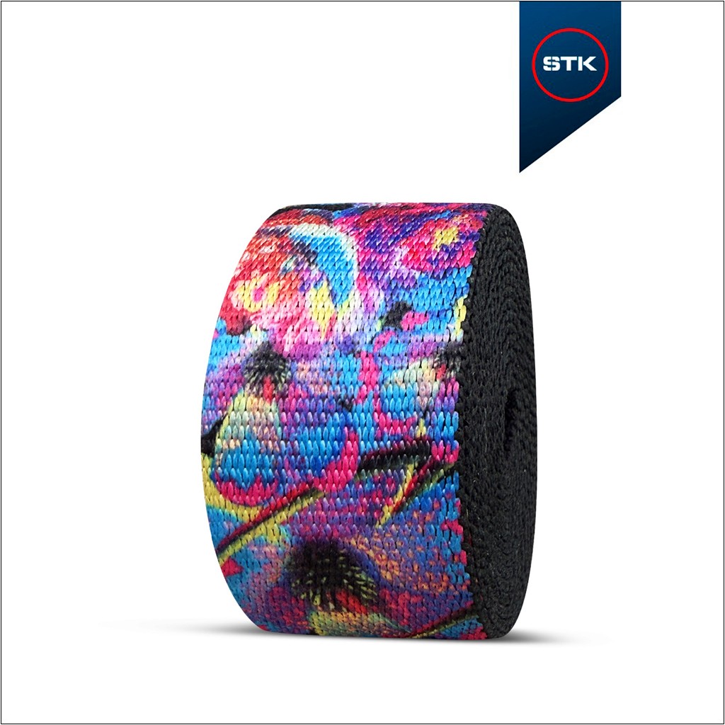 FITA STK 2235 SUBLY POL / ALG 40MM BRANCO / PRETO (FITA FLORAL - 909 - 1 LADO)