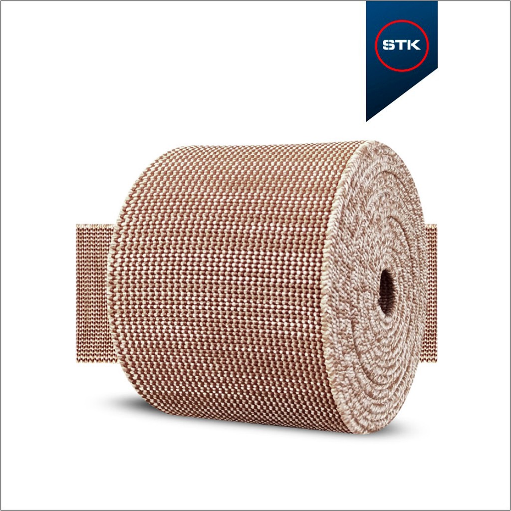EL&Aacute;STICO STK T2 50MM TERRA (TRAMA CARAMELO / BAUNILHA)