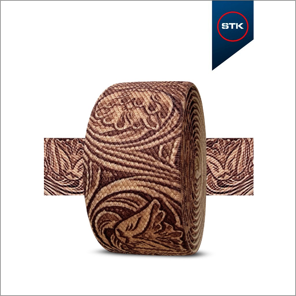 EL&Aacute;STICO STK 1660 EURO SUBLY 40MM CALCUTA (FLORAL CARAMELO) - 1191 - 1 LADO